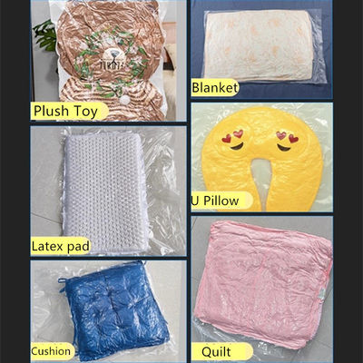 220V/50HZ Material de embalaje plástico Máquina de embalaje al vacío para ropa Colchón colcha
