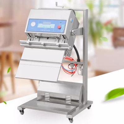Máquina de sellado al vacío de alimentos con diseño neumático vertical de sellado ancho 10 mm 85 KG