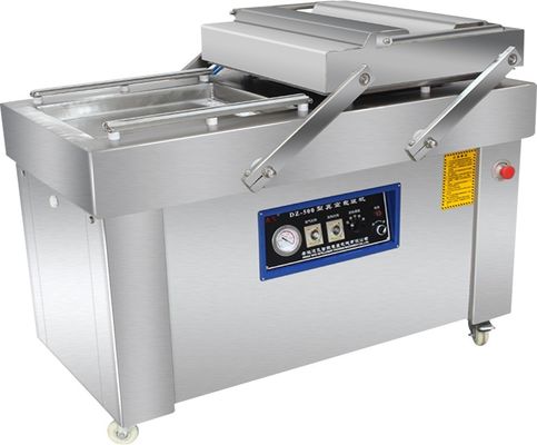 DZ-800/2S Máquina de sellado a vacío de doble cámara para maquinaria de embalaje a vacío de alimentos