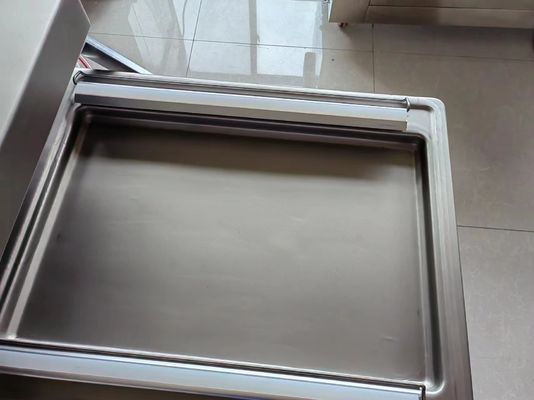 Máquina de embalaje a vacío de doble cámara para carne de chucrut, carne de pescado fechas 1070*540*970mm tamaño