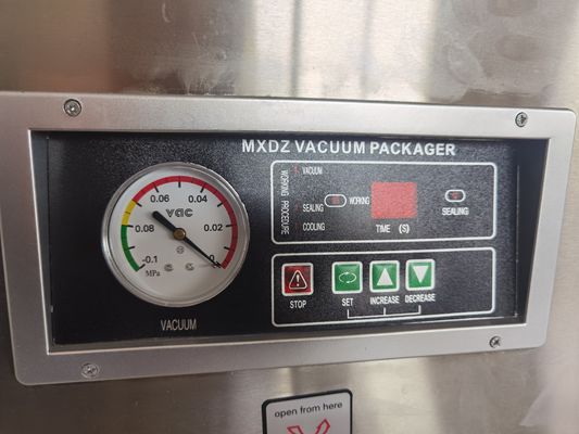 Potencia de calefacción eléctrica Máquina de embalaje al vacío de 250 W para la conservación de alimentos secos y húmedos