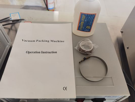 Máquina de embalaje a vacío de escritorio de cámara única para alimentos en hoteles