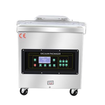 Semi-automático de grado automático sellador de vacío de escritorio para textiles alimentos arroz carne pescado
