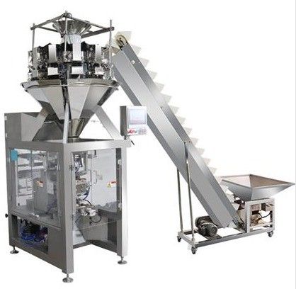 12 cabezas 0,8L Granulado de sellado térmico máquina de embalaje de alimentos para mascotas para embalaje de nueces bolsita