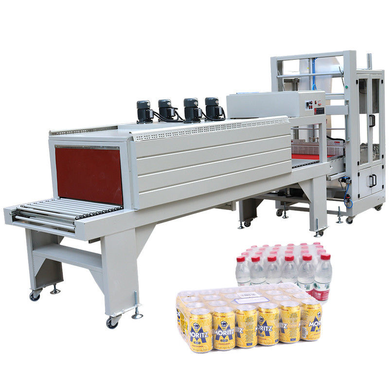 Máquina automática de encogimiento de películas de PE para cerveza y bebidas de agua mineral Voltado 220V/380V