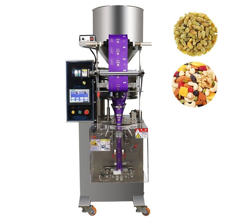 Máquina automática de embalaje vertical para 1-100 g de semillas fácil de operar y mantener