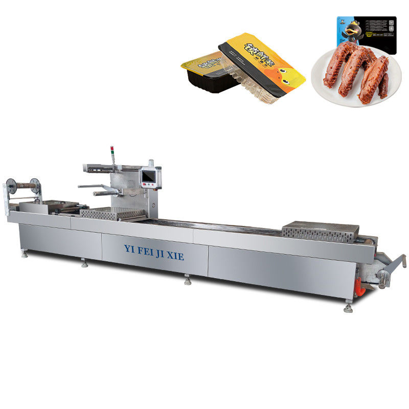 Máquina de embalaje automático de termoformado de fechas de alta productividad para durián fresco