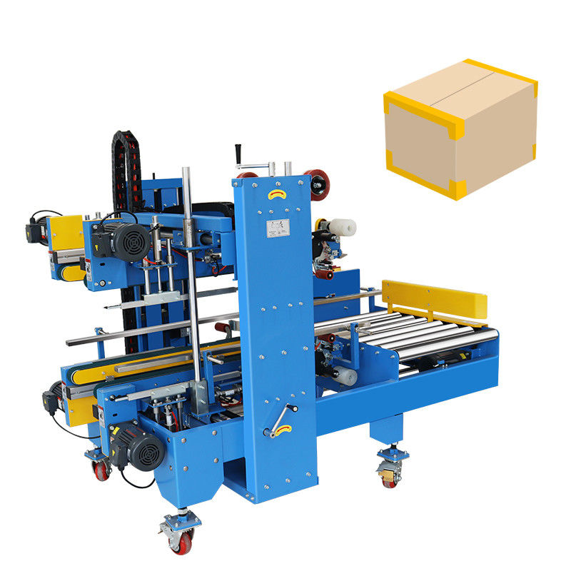 320-500 mm longitud de sellado bordes automáticos de lado caja de cartón caja de esquina máquina sellador de sellado