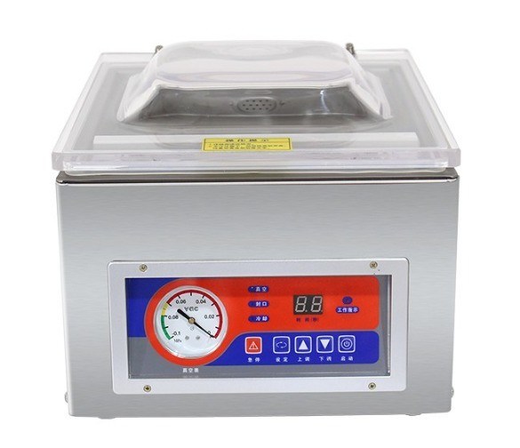 Máquina de embalaje a vacío de cámara única para la conservación de alimentos con certificado CE