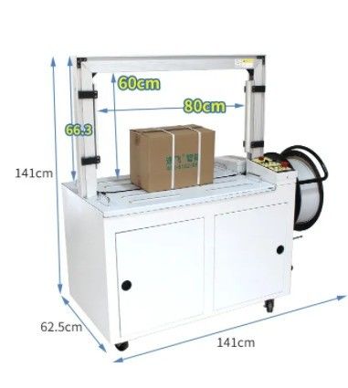 Máquina de sujeción automática completa con certificación CE Voltado 380V/220V Tensión 0-60kg
