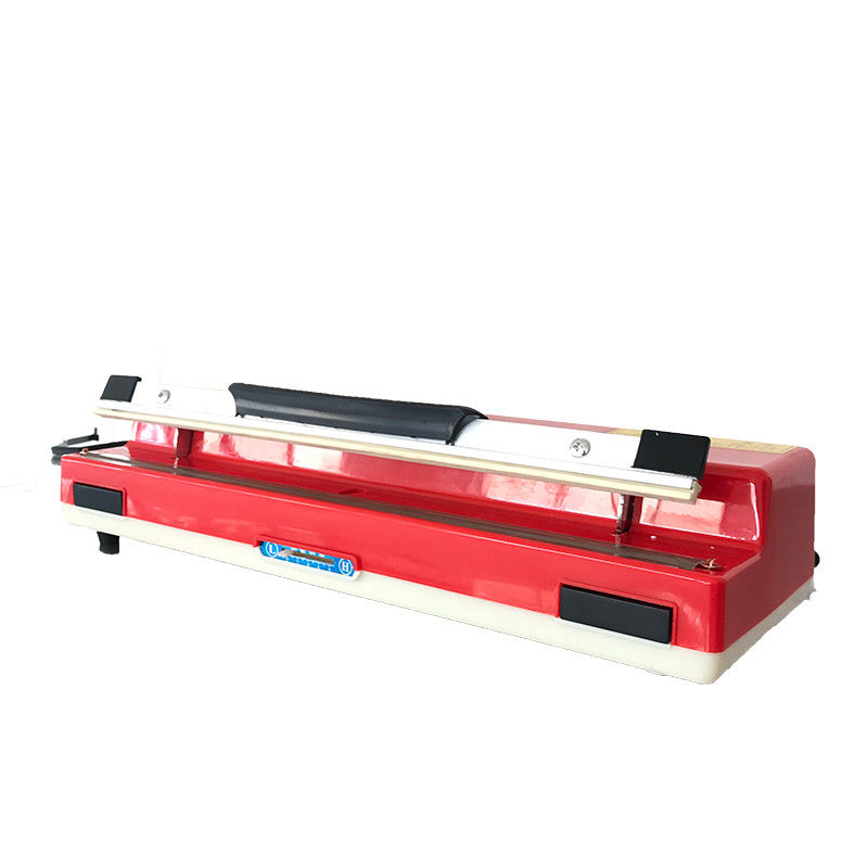 Tiendas de confección 2.5KG Capacidad manual Impulso Bolsa de plástico sellador Banda máquina de sellado térmico