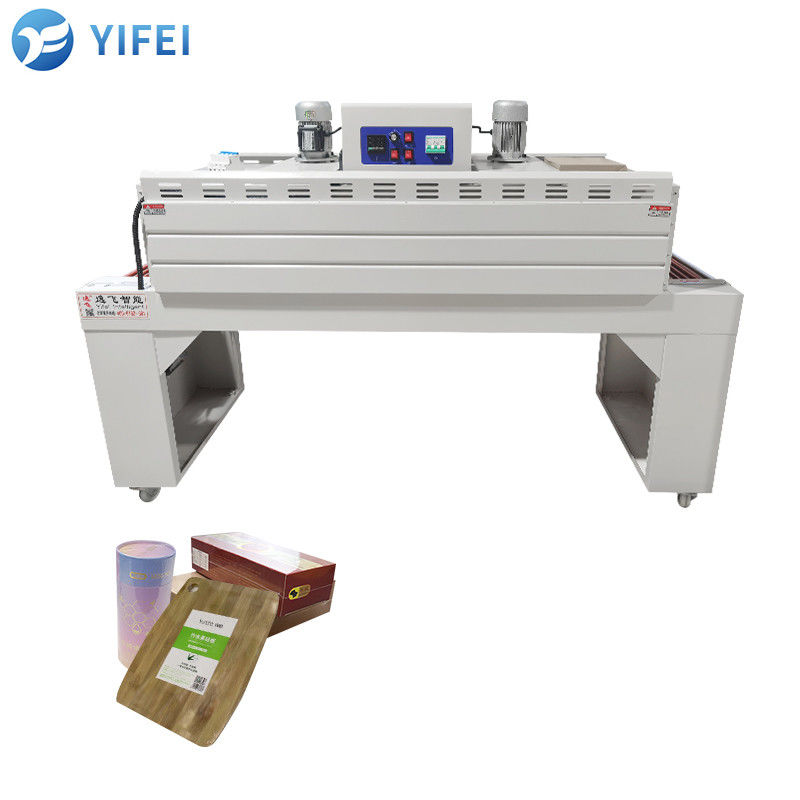 Envasador de huevos semiautomático con accionamiento eléctrico, caja de libros, túneles de calor, envoltura de envases, maquinaria de embalaje, envoltorio de encogimiento