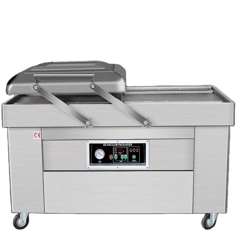 Máquina de embalaje al vacío de tamaño de cámara de 400*400*120 mm para la conservación de carne y verduras