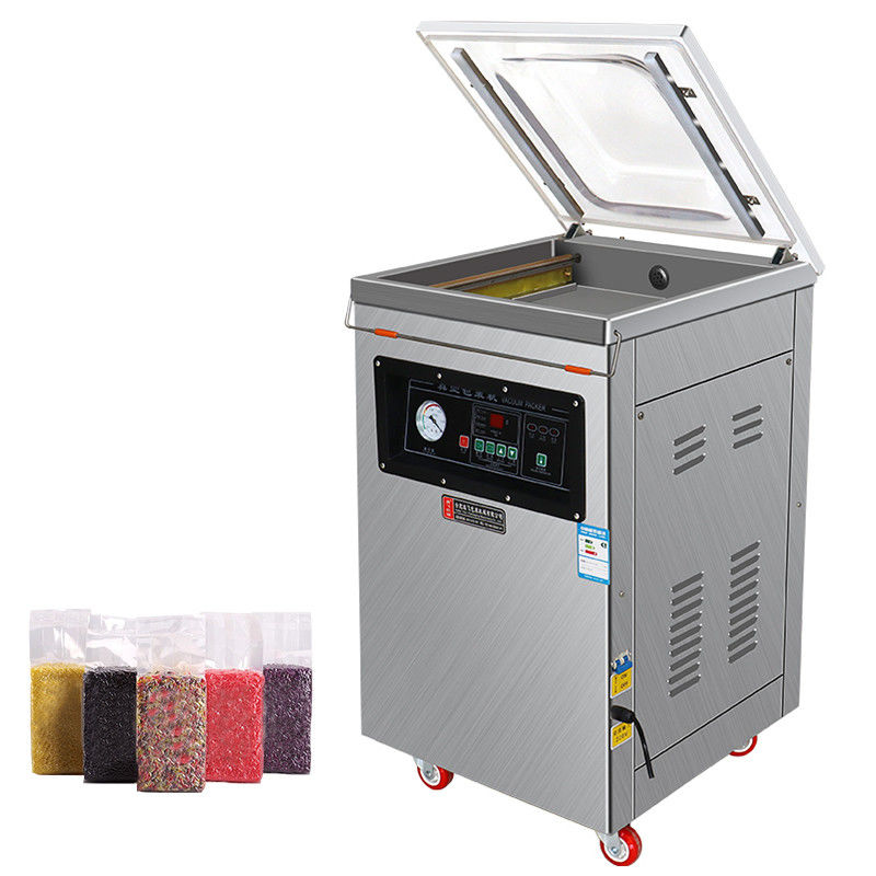 400*330*150mm Tamaño de cámara Máquina de embalaje comercial de vacío de cámara única para alimentos