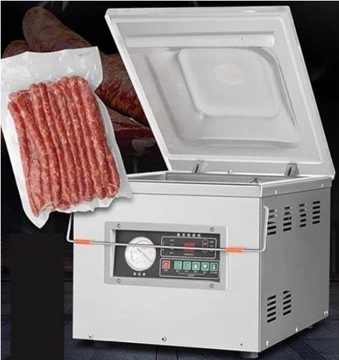 Certificado CE DZ-260 Mini sellador al vacío para cámaras de envasado de alimentos Tamaño L260*W320*H50mm