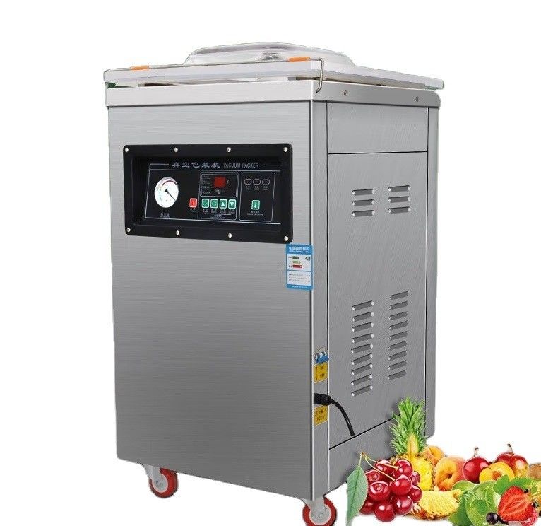 600*10mm Tamaño de la tira de sellado Máquina de sellado de vacío vertical para las necesidades de embalaje de plástico