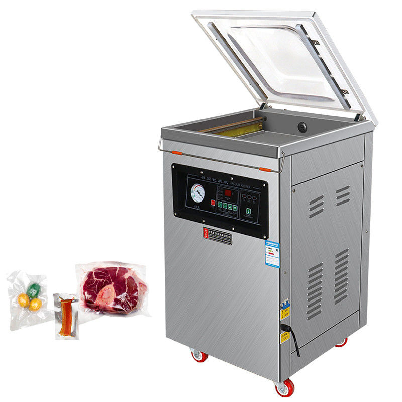 Máquina de sellado con vacío de alimentos de cámara única de tensión personalizable para necesidades de embalaje
