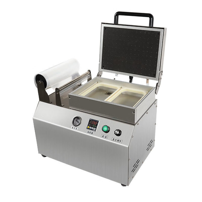 Sellador de piel de vacío de comida rápida de carne con accionamiento eléctrico y velocidad de bomba de 10m3/h