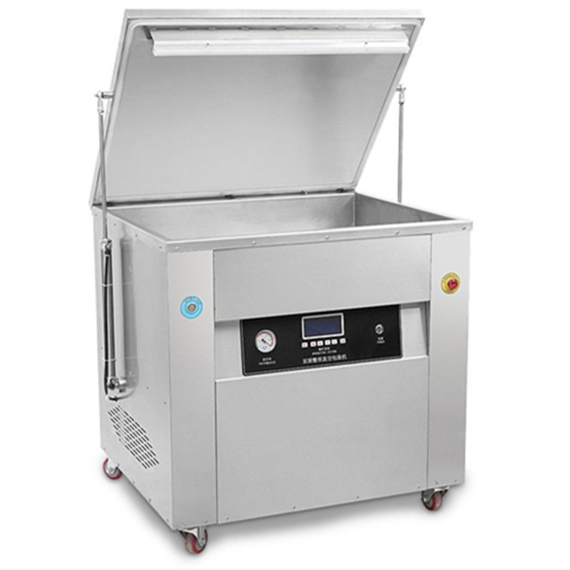 Envasador de vacío de frijoles de caja automática completa para la máquina de embalaje de vacío de arroz de trabajo pesado 1 kg