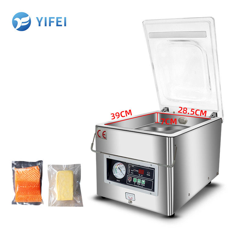 Potencia del motor de 370W DZ-260B sellador de vacío para conveniente embalaje de papel de aluminio en el comercio