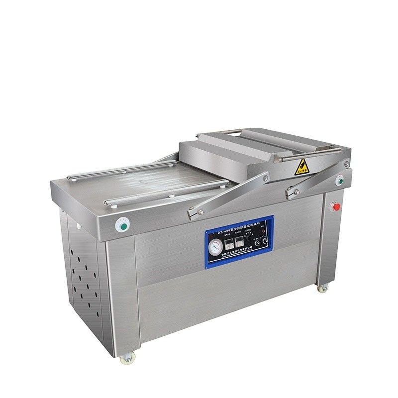 DZ-800/2S Máquina de sellado a vacío de doble cámara para maquinaria de embalaje a vacío de alimentos